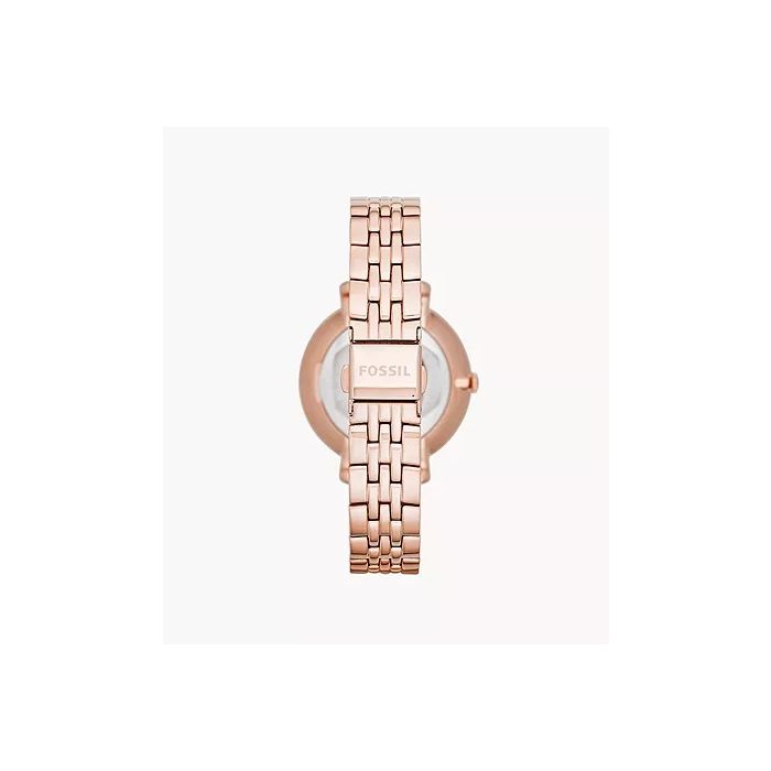 Fossil ES5252 Women’s Watch 36mm Rose Gold Gift Set by Abu Shakra
