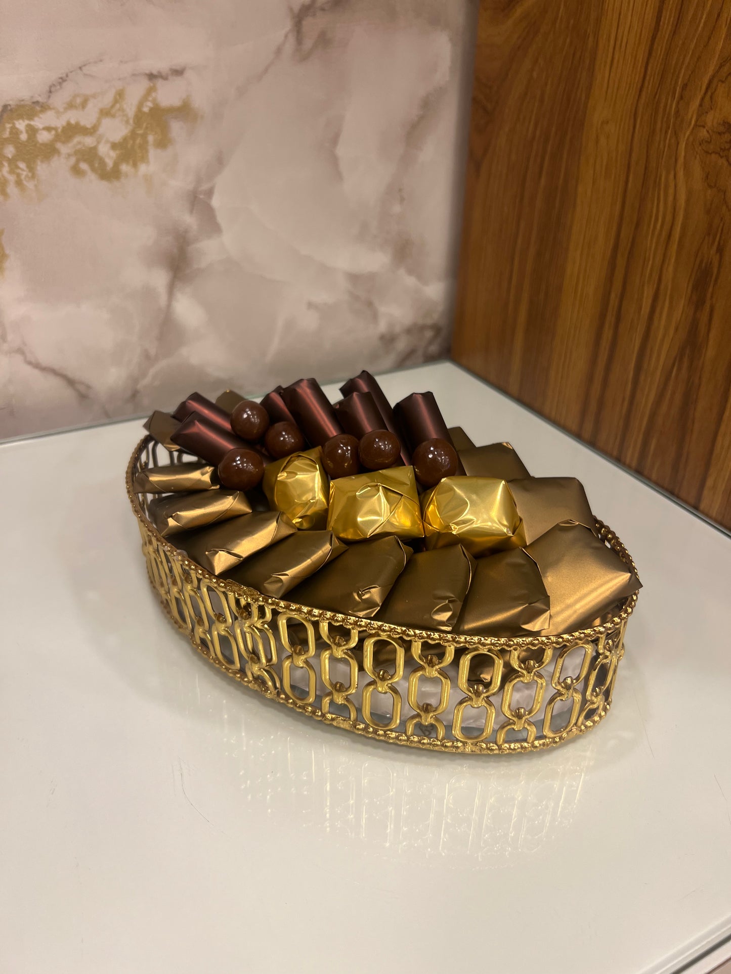 Chocolate Golden Tray