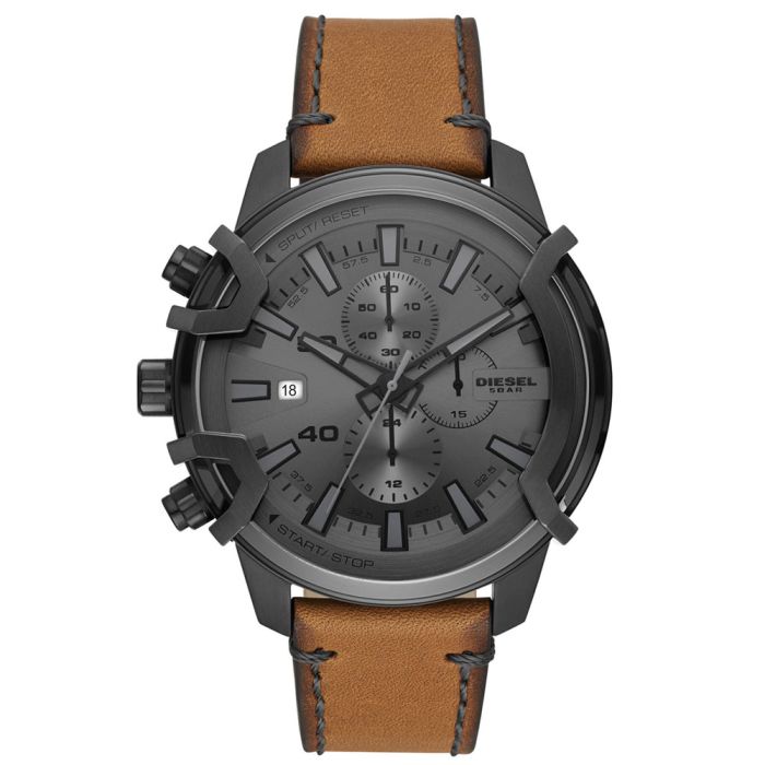 Diesel Griffed DZ4569 Men’s Watch 48mm Brown by Abu Shakra