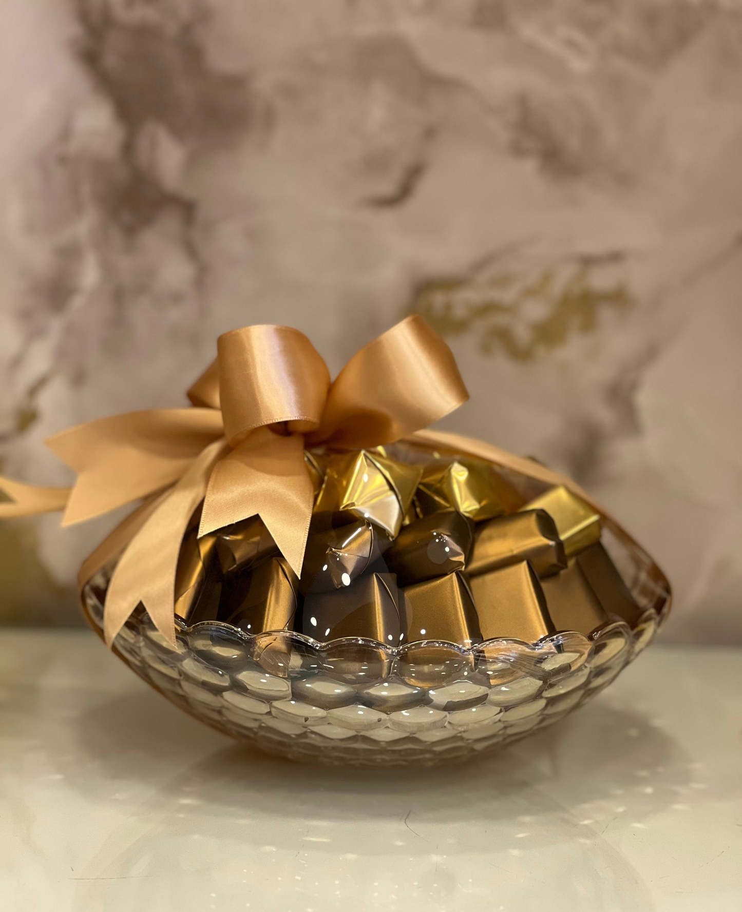 Chocolate Glass Plate