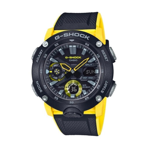 CASIO GA-2000-1A9DR – BLACK & YELLOW