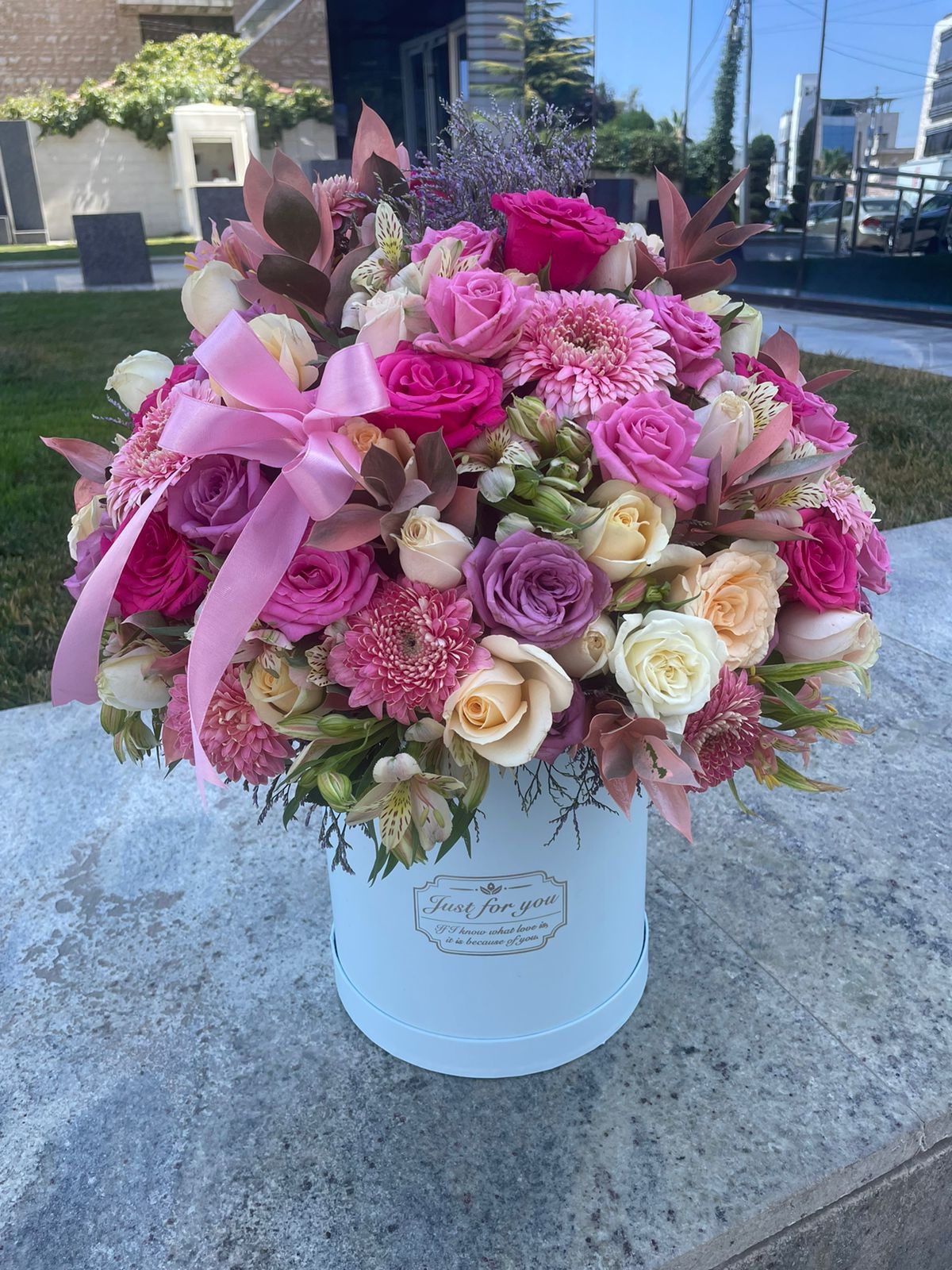 Colorful flowers bouquet ..