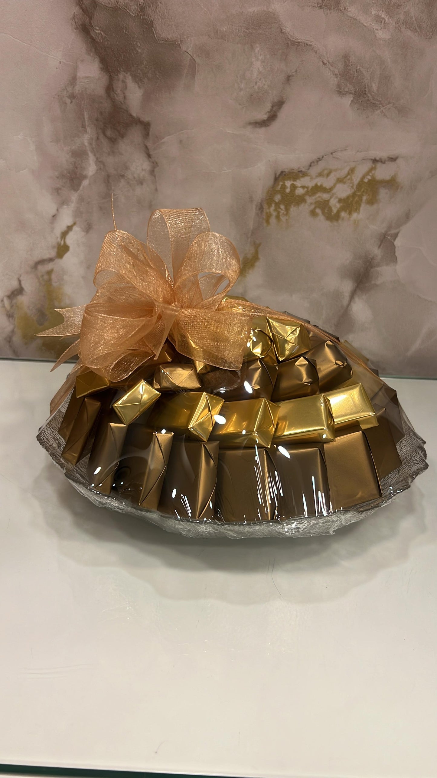 Chocolate Glass Plate