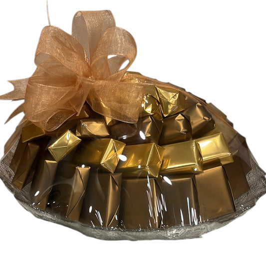 Chocolate Glass Plate