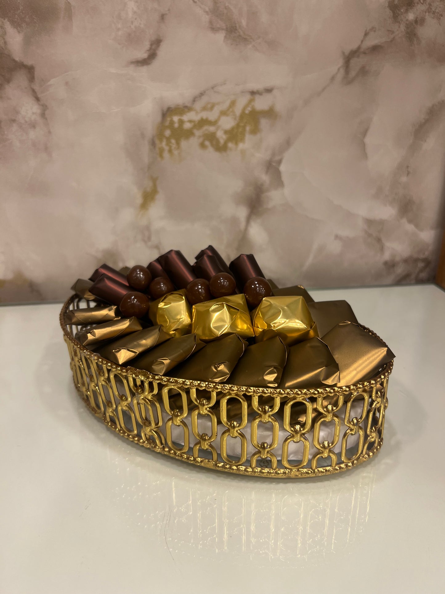 Chocolate Golden Tray