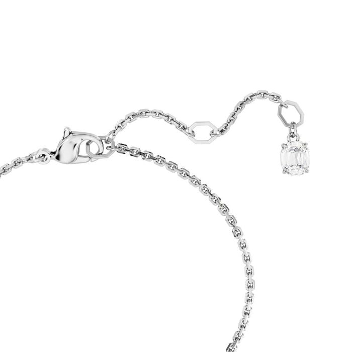 Mesmera Bracelet, Mixed Cuts, Green, Rhodium Plated , Swarovski