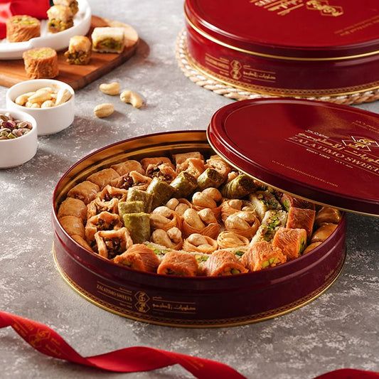 Mixed Arabic Sweets by Zalatimo
