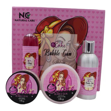 Shiny bubble gum package by Natural Care